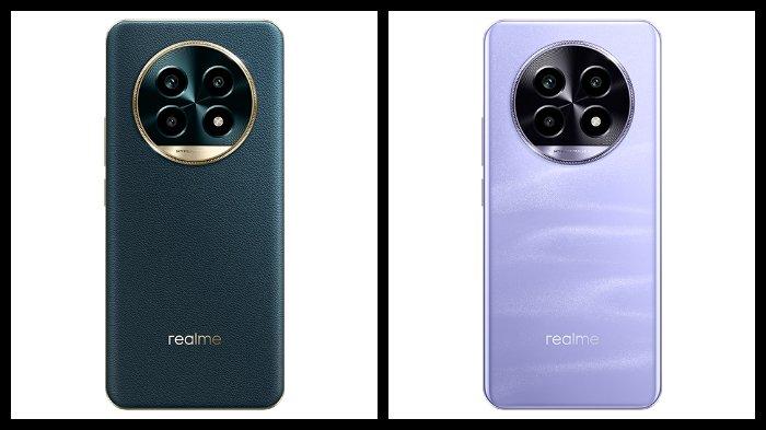 Realme 13 Pro 5G warna Emerald Green dan Monet Purple