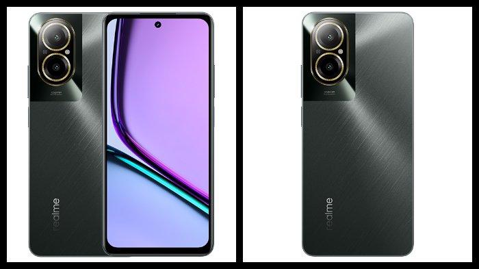 Realme C67 warna Black Rock