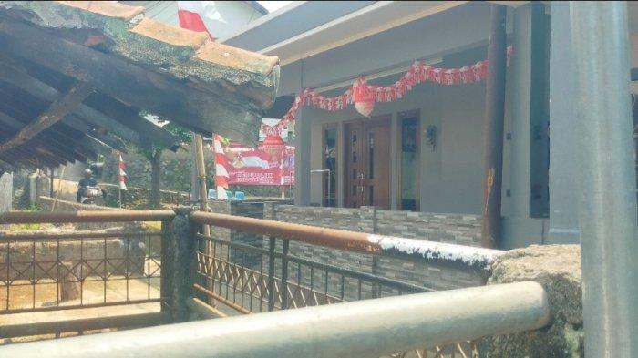 Kediaman Kuat Maruf yang berlokasi di Kecamatan Bogor Utara, Kota Bogor, Rabu (9/8/2023).