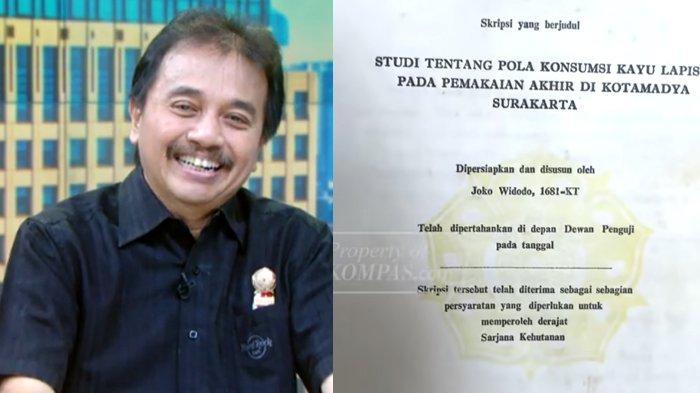 POLEMIK SKRIPSI JOKOWI - Roy Suryo Terlanjur Percaya Diri, Skripsi yang Diambil dari Perpustakaan Ternyata Salinan