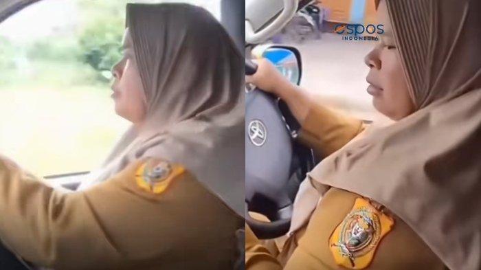 BIDAN SOPIR AMBULANS - Seorang bidan mendadak jadi sopir ambulans membawa ibu hamil.