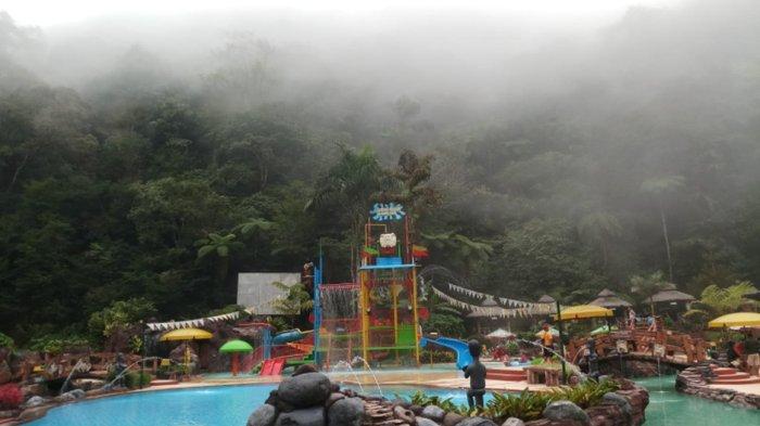 Safari Waterpark, tempat wisata di Bogor yang menyajikan suasana berenang sambil bersafari.