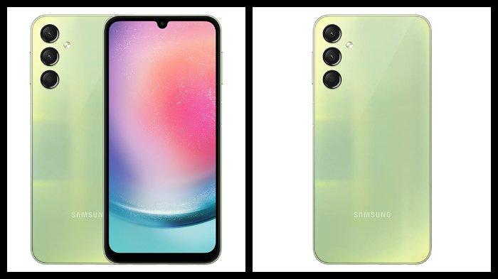 Samsung Galaxy A24 warna Light Green