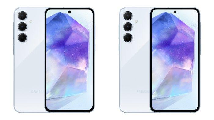 Samsung Galaxy A55 5G varian Awesome Ice Blue