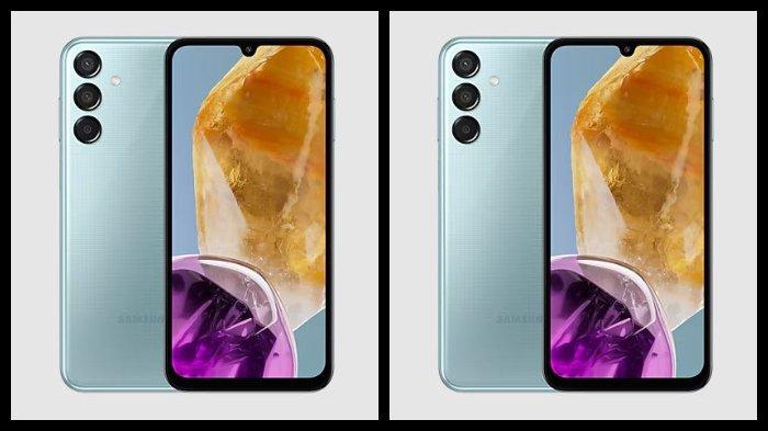 Samsung Galaxy M15 5G warna Light Blue