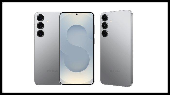 SAMSUNG GALAXY S25 - Samsung Galaxy S25 warna Silver Shadow