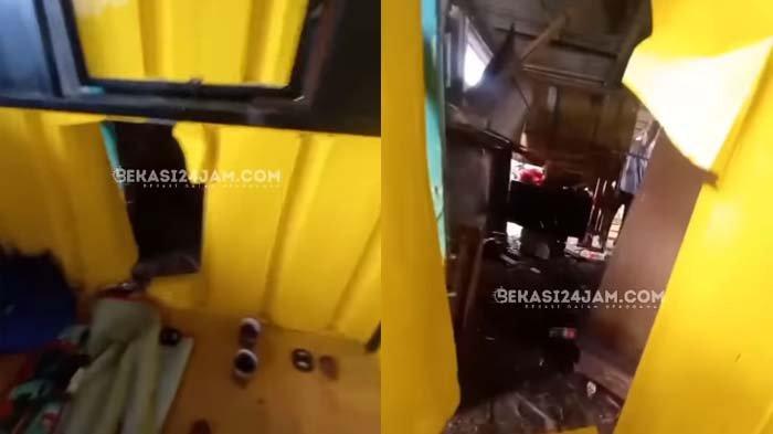 Sebuah bengkel yang baru dibuka namun isinya sudah digasak maling viral di media sosial