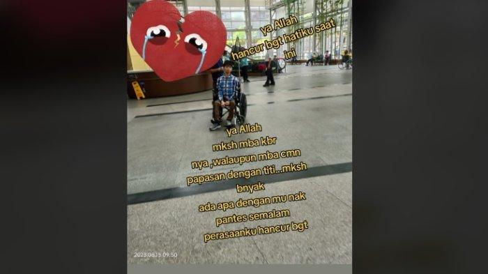 Tangkapan layar - Sha Wang terungkap kondisinya kurus, rambut gondrong.