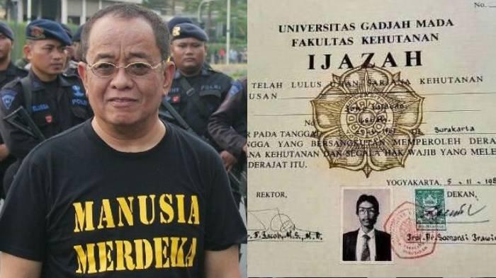 Skakmat Said Didu Soal Ijazah Jokowi, Alumni UGM Minta Tak Sebar Fitnah:  Punya Ongkos ke Jogja Kan? - Tribunnewsbogor.com