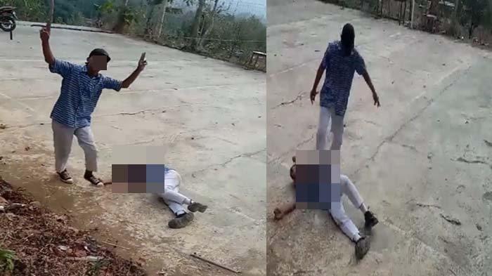 TANGIS Siswa SMP di Cilacap saat Dianiaya Kakak Kelas, Pelaku Bergaya Seperti Mario Dandy