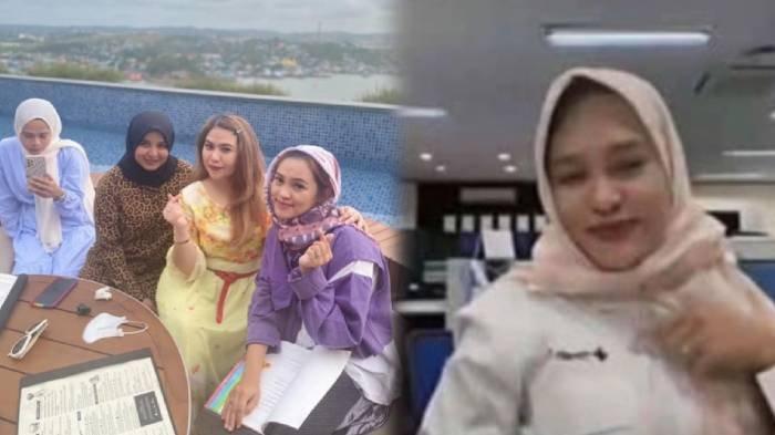 TABIAT ASLI WENNY: Tangkapan layar sosok Wenny Myzon yang tengah viral di media sosial, Selasa (11/2/2025). Tabiat asli Wenny Myzon akhirnya dibongkar oleh sahabatnya sendiri, usai dipecat dari PT Timah Tbk. Wenny ternyata sering bikin teman sakit hati.