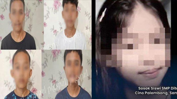 Tampang 4 Pembunuh Gadis SMP di Kuburan China, Korban Disetubuhi saat