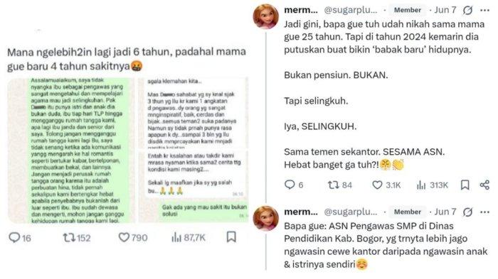 Dua ASN Disdik Kabupaten Bogor viral di media sosial. Mereka viral karena diduga berselingkuh.