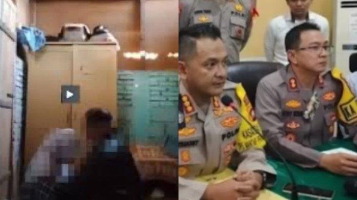 Tangkapan layar video mesum murid dan guru di Gorontalo.