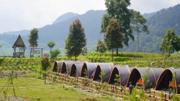 The Ciliwung Advanture Camp merupakan salah satu tempat wisata camping yang menarik di Bogor karena memiliki pemandangan berupa kebun teh dan pegunungan