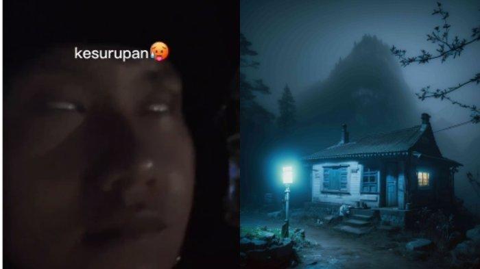 Kesurupan yang terjadi dengan seorang polisi di sebuah rumah kosong