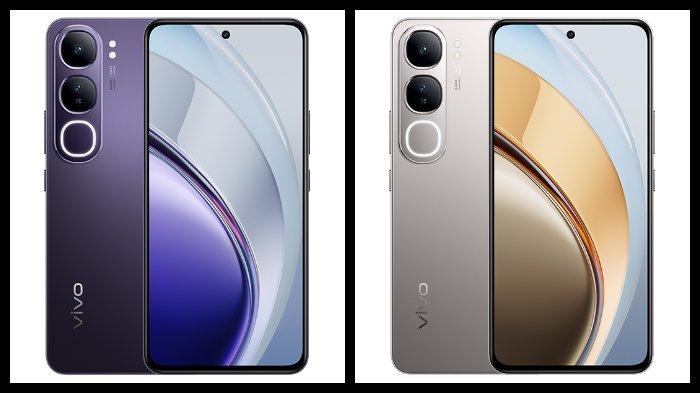 Vivo V40 Lite 5G warna Carbon Black dan Titanium Silver