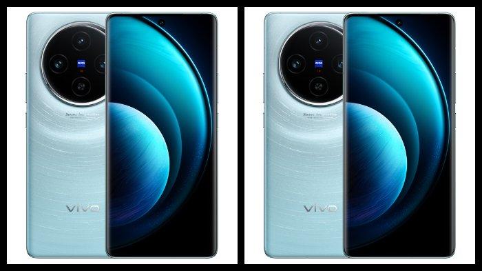 Vivo X100 warna Startrail Blue