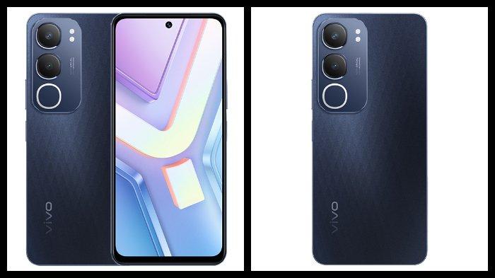 Vivo Y19s warna Glossy Black
