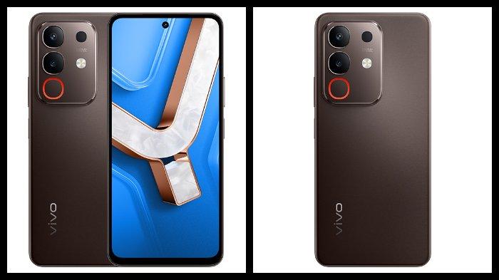 HP VIVO - Ilustrasi Vivo Y29 warna Cokelat Cendana