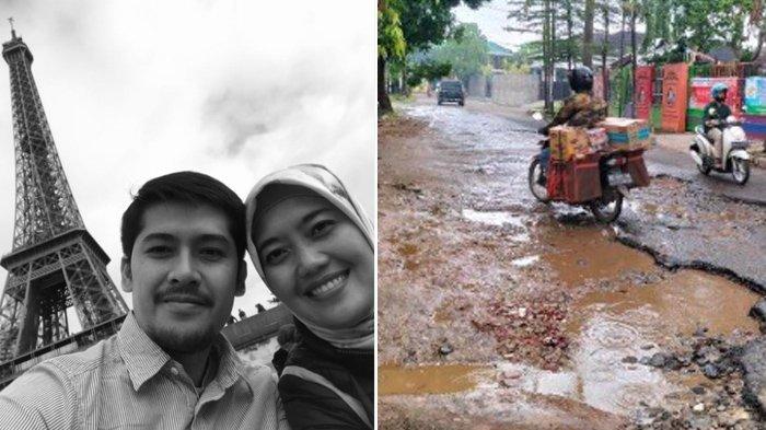 Wakil Gubernur Lampung CHUSNUNIA CHALIM dan suaminya, Erry