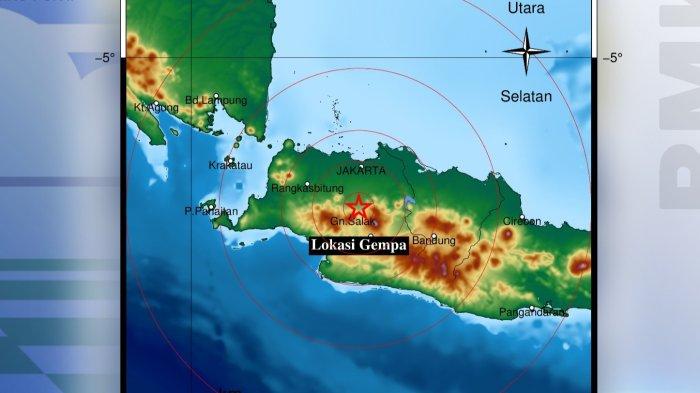 GEMPA BOGOR - Wilayah Kota Bogor diguncang gempa bumi berkekuatan 4,1 magnitudo pada Kamis (10/4/2025)
