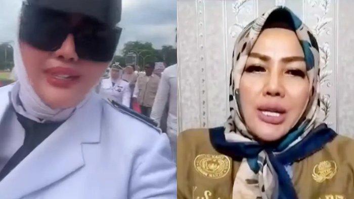 KADES BOGOR VIRAL - Wiwin Komalasari, Kepala Desa (Kades) Gunung Menyan, Kecamatan Pamijahan, Kabupaten Bogor merasa geli dengan jomet.