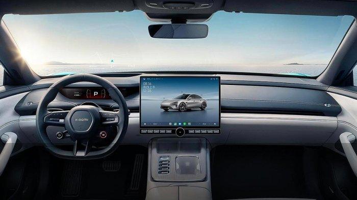 Penampakan mobil listrik Xiaomi SU7 yang akan diluncurkan pada 28 Maret 2024 (gsmarena)