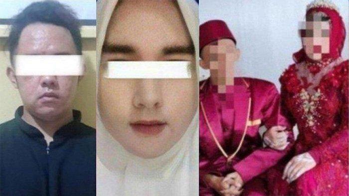 Viral satu Indonesia aksi seorang pria menikahi wanita jadi-jadian yang baru ketahuan usai 12 hari menikah.