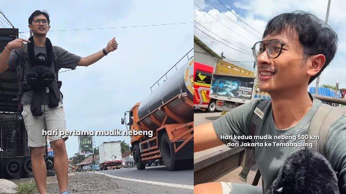 Sosok seorang pemuda bernama Alwi Johan yang viral gara-gara mudik dari Jakarta ke Temanggung modal nebeng. Alwi secara bergantian numpang motor dan mobil orang tak dikenal sejak 500 kilometer.