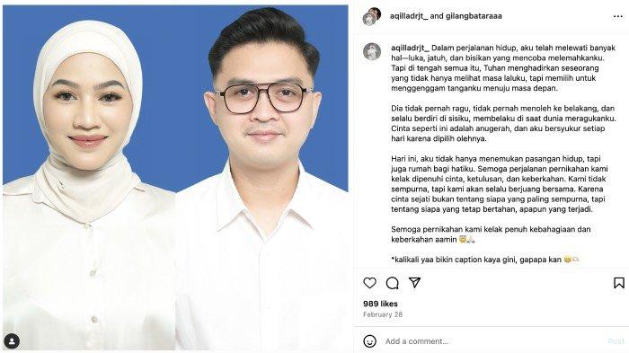 MANTAN KEKASIH KDM - Sani Aqilla, wanita yang pernah dekat dengan Gubernur Jawa Barat Dedi Mulyadi ternyata kini sudah menikah.