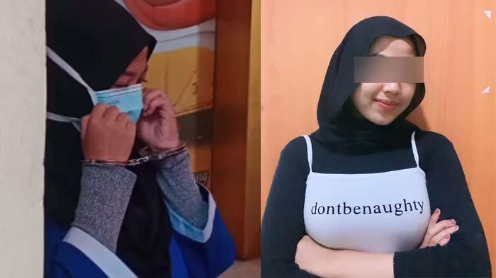 Beda penampilan AR, selebgram cantik asal Bogor yang ditangkap karena promosikan judi online tuai sorotan. Penampilan AR di medsos dengan saat ditangkap polisi berbeda jauh