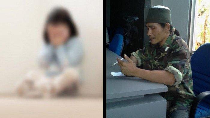 Tabiat buruk ayah di Kuningan tega gergaji tangan anak kandungnya hingga nyaris putus. Sempat kabur, pria bernama Darto itu akhirnya diciduk pihak kepolisian