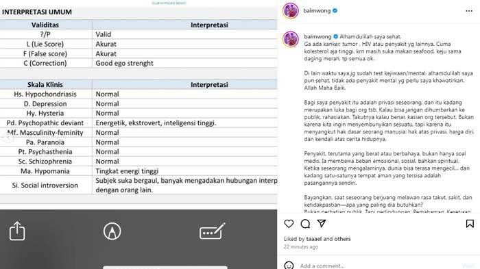 BAIM WONG VIRAL: Tangkapan layar momen saat Baim Wong diperiksa dokter, dilansir pada Jumat (11/4/2025). Ramai dituding idap penyakit kejiwaan NPD, Baim Wong perlihatkan momen saat dirinya tes kejiwaan di rumah sakit Malaysia. Hasilnya Baim tak terbukti mengidap gangguan kejiwaan seperti yang dituduhkan netizen.