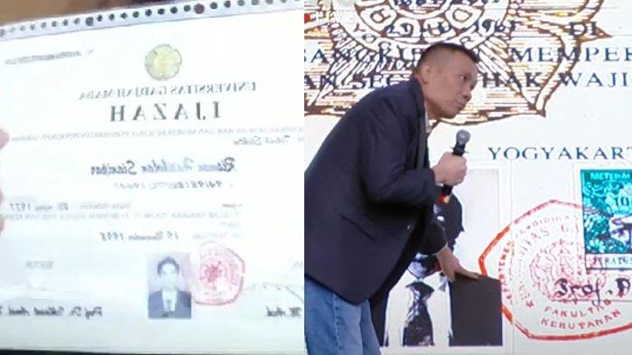 Beda Stempel Ijazah Rismon Sianipar dengan Jokowi, Sama-sama dari UGM,  Ngotot Soal Garis Merah - Tribunnewsbogor.com