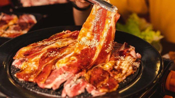 Tampak menggiurkan menu beef bulgogi di Pochajjang, bisa jadi alternatif bagi kamu penyuka daging saat mencoba kuliner Bogor.