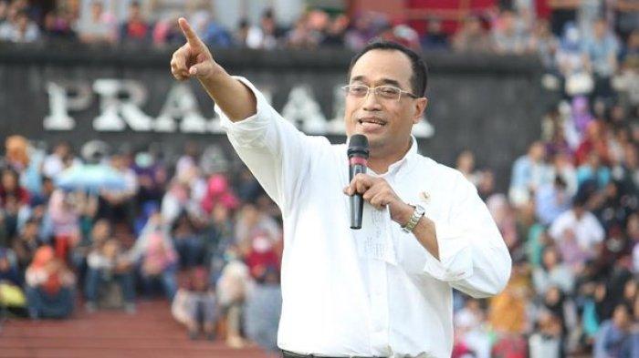Menteri Perhubungan (Menhub RI), Budi Karya Sumadi.