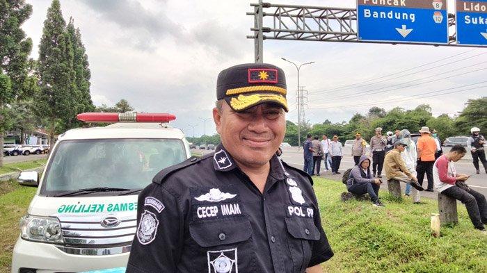 Kasatpol PP Kabupaten Bogor, Cecep Iman Nagarasid, Sabtu (24/12/2022)