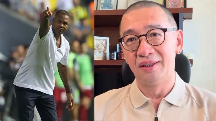 Coach Justin (kanan) mengulas analisa soal tiga alasan PSSI memilih Patrick Kluivert (kiri) menggantikan Shin Tae-yong. Media Curacao mengungkap sosok Kluivert.