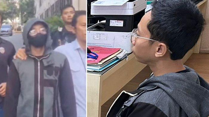 Tampang oknum damkar yang cabuli anak kandung sendiri.