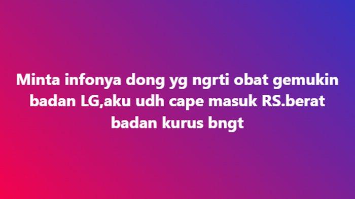 Status Facebook Dona, mantan TKI di Taiwan.