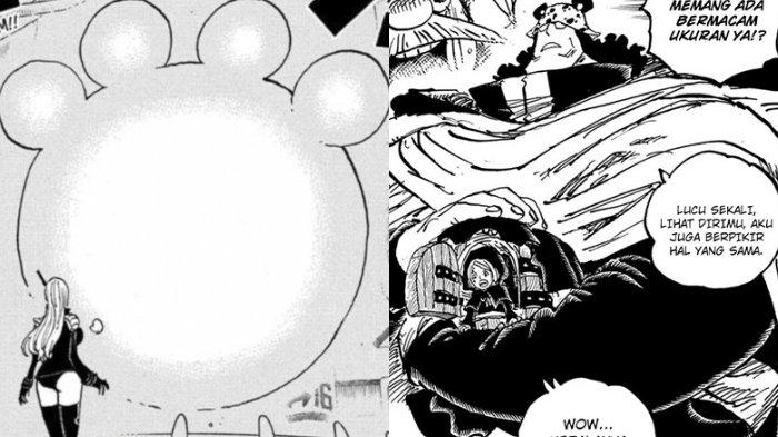 Berikut spoiler manga One Piece 1100 yang menceritakan tentang kilas balik Bartholomew Kuma, ternyata yang membuatnya jadi Pacifista adalah Gorosei Saint Jegarcia Saturn di Pulau Egghead