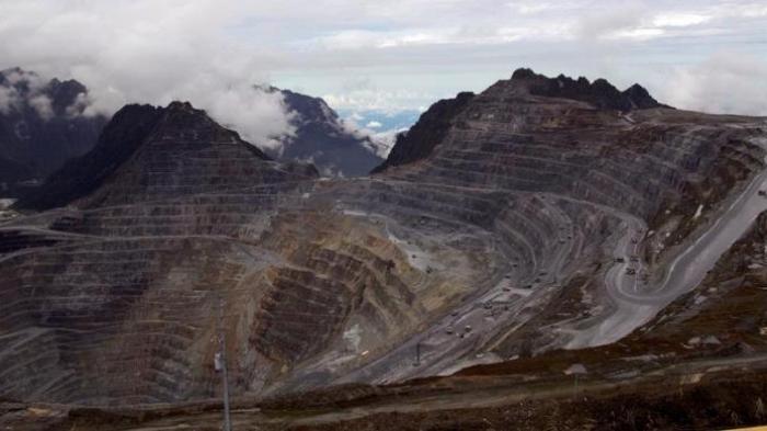 Tambang Freeport di Papua Indonesia