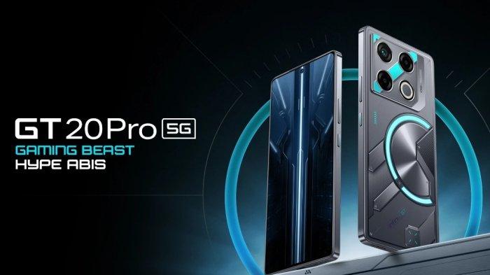 Infinix GT 20 Pro HP gaming murah yang bisa jadi pertimbangan.