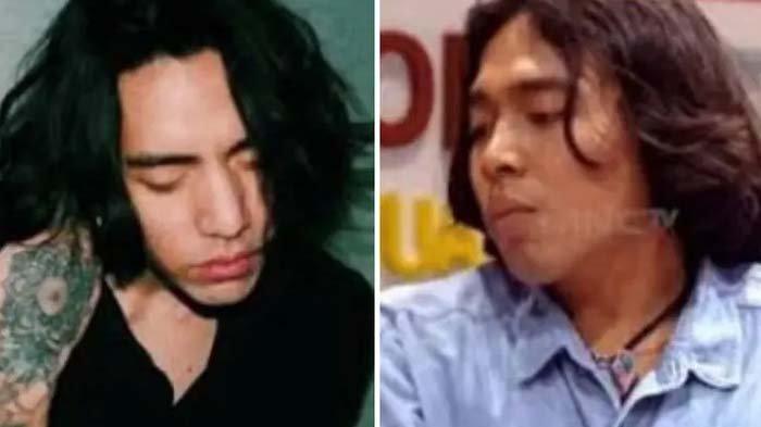 Komedian Komeng (kanan) disebut mirip dengan idol Kpop bernama DPR Ian (kiri)