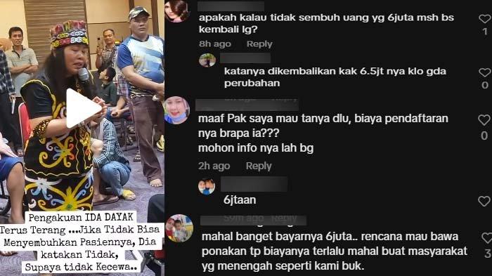 Kabar terkini Ida Dayak yang keliling Indonesia untuk obati pasien patah tulang, stroke hingga lumpuh. Ternyata sekarang pengobatan Ida Dayak berbayar senilai fantastis