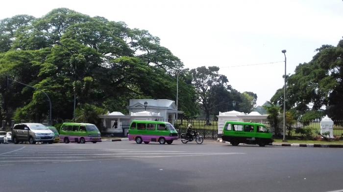 Gerbang Utama Istana Bogor, Selasa (20/10/2015).