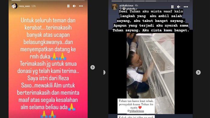 Postingan istri para musisi Surabaya yang suaminya tewas misterius setelah manggung
