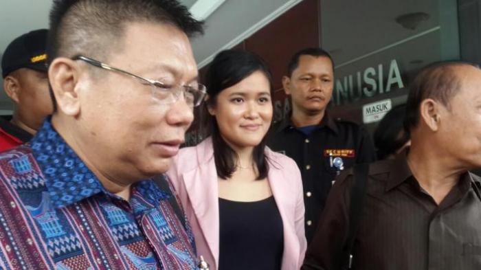 Jessica Kumala Wongso saat mendatangi Komnas HAM, Jakarta Pusat, Rabu (27/1/2016).