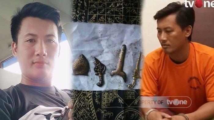 jimat pelaku carok di Madura yang lawan 4 orang pendekar